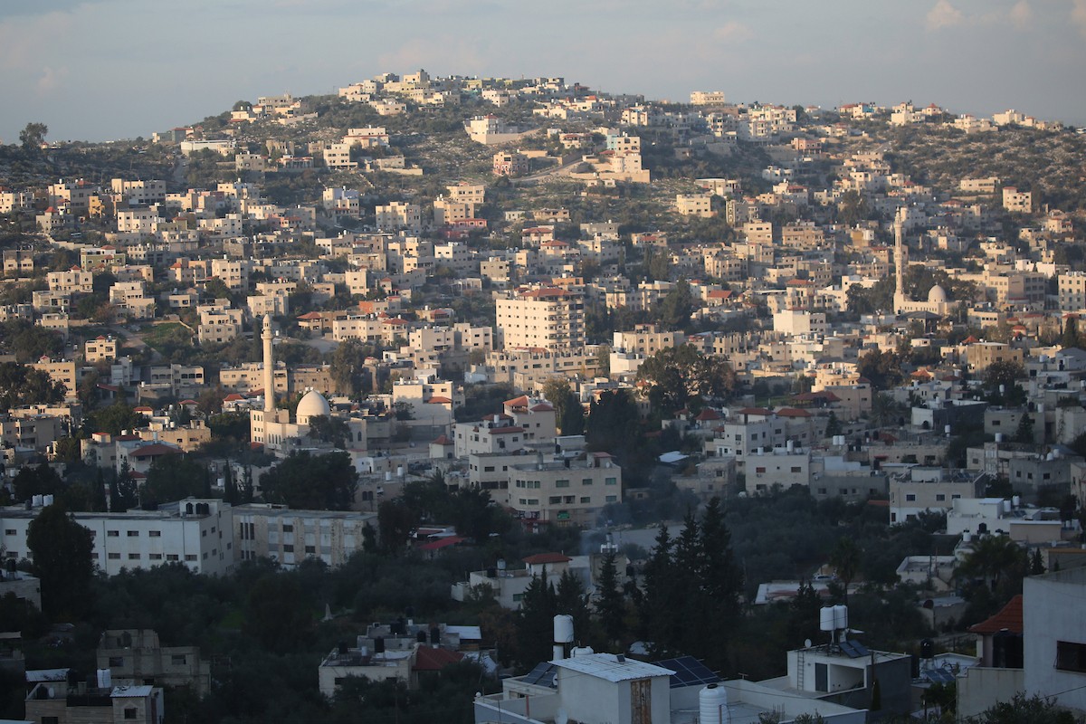 تعزيزات عسكرية إسرائيلية في بلدة  قباطية، جنوب جنين في شمال الضفة الغربية، 26 ديسمبر/كانون الأول 2025. صورة: محمد ناصر