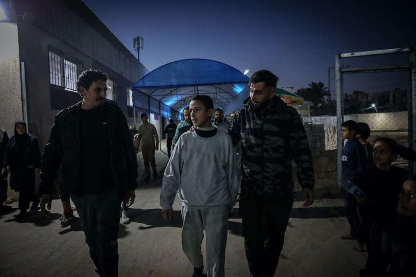 إسرائيل تفرج عن 5 فلسطينيين من قطاع غزة.jpg