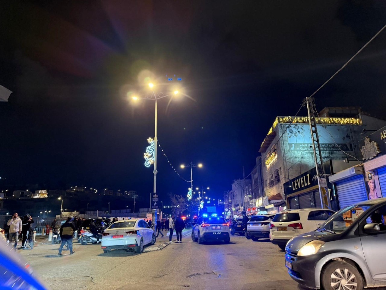 من #الناصرة، حيث وقع انفجار في محل تجاري، ما أوقع 12 إصابة بعضها إصابات خطيرة..jpg