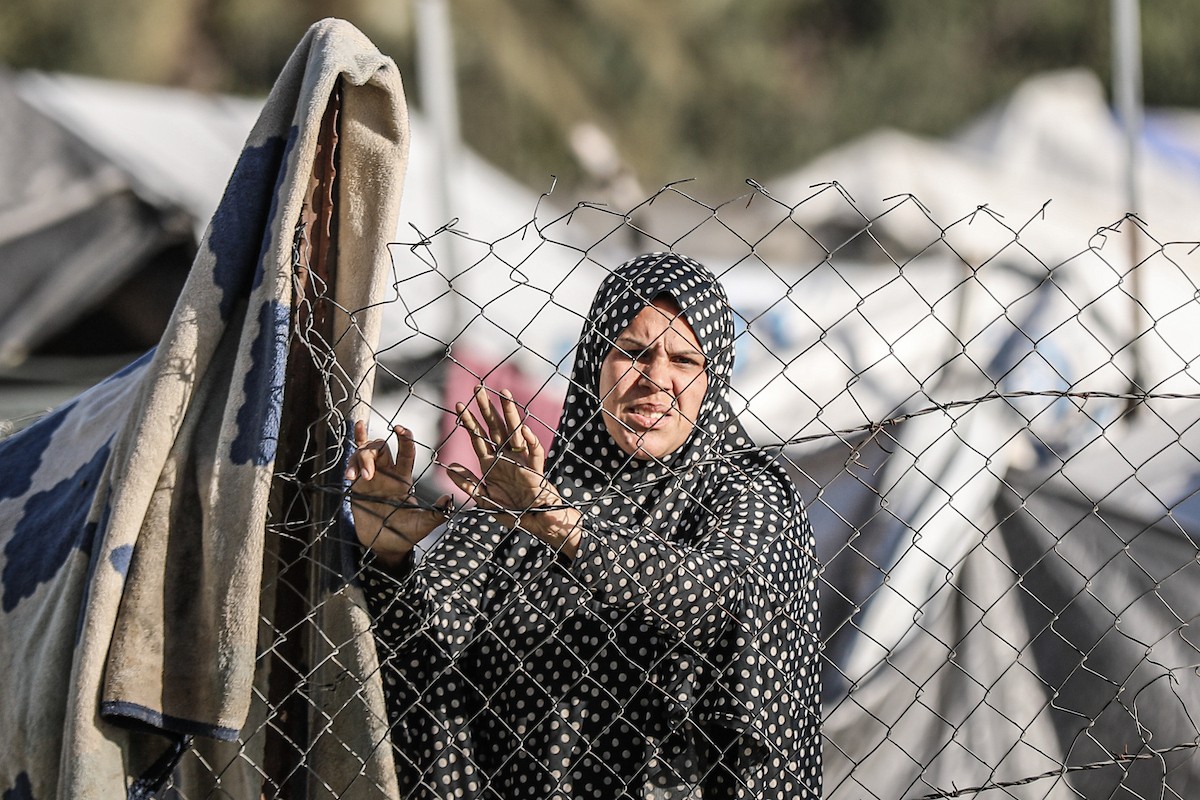 عائلات فلسطينية نازحة تكافح من أجل البقاء في ظروف قاسية بمخيم النصيرات للاجئين وسط قطاع غزة، 29 يناير/كانون الثاني 2026.صورة: رمزي أبو عامر