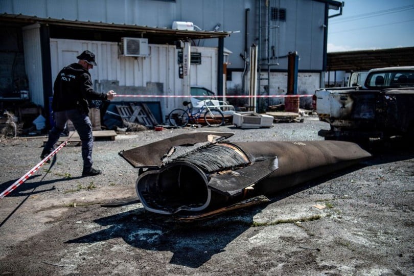 قصف صاروخي إيراني على إسرائيل  1.jpg