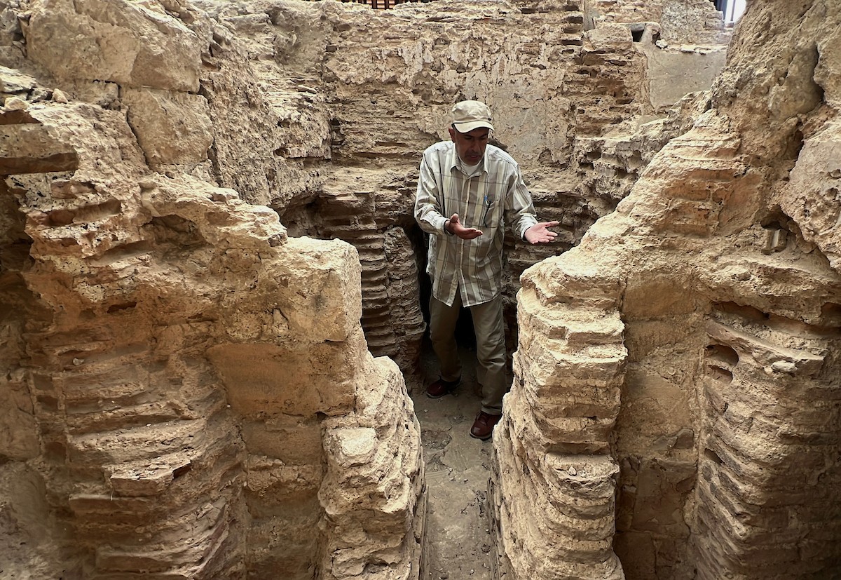 دير القديس هيلاريون وسط قطاع غزة المدرج على قائمة التراث العالمي وأحد أقدم المواقع الأثرية في الشرق الأوسط معرّض للخطر بسبب العدوان الإسرائيلي، النصيرات – وسط قطاع غزة، 18 أبريل/نيسان 2026، تصوير: يوسف أبو طفة