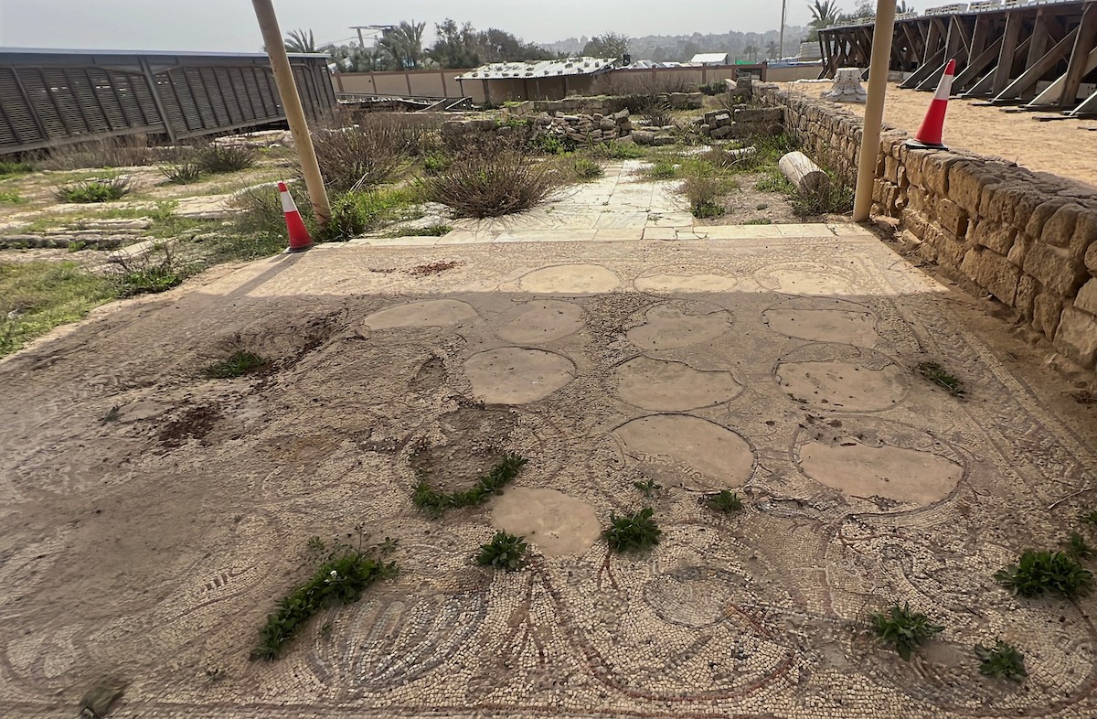 دير القديس هيلاريون وسط قطاع غزة المدرج على قائمة التراث العالمي وأحد أقدم المواقع الأثرية في الشرق الأوسط معرّض للخطر بسبب العدوان الإسرائيلي، النصيرات – وسط قطاع غزة، 18 أبريل/نيسان 2026، تصوير: يوسف أبو طفة