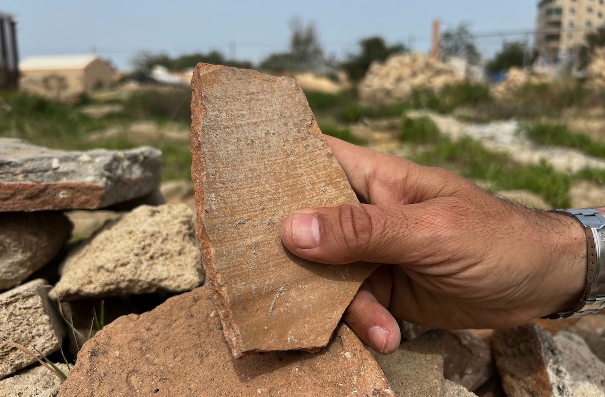 دير القديس هيلاريون وسط قطاع غزة المدرج على قائمة التراث العالمي وأحد أقدم المواقع الأثرية في الشرق الأوسط معرّض للخطر بسبب العدوان الإسرائيلي، النصيرات – وسط قطاع غزة، 18 أبريل/نيسان 2026، تصوير: يوسف أبو طفة