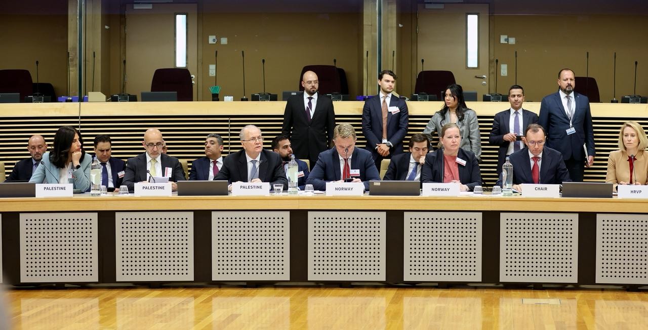 اجتماع المانحين الذي عُقد، اليوم الاثنين، في العاصمة البلجيكية بروكسل.jpg