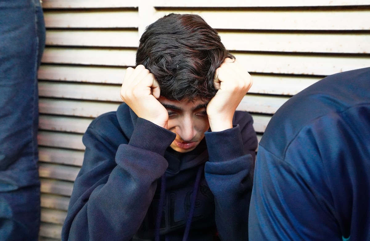 جنازة الزميل الصحفي محمد وشاح، مراسل قناة الجزيرة مباشر، الذي اغتيل في غارة جوية إسرائيلية بقطاع غزة، 9 أبريل/نيسان 2026.