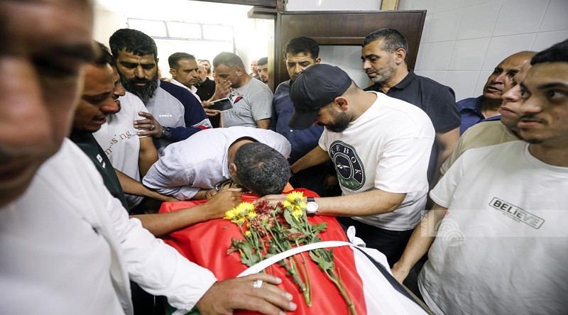 استشهاد شاب في مجمع فلسطين الطبي بمدينة رام الله.jfif
