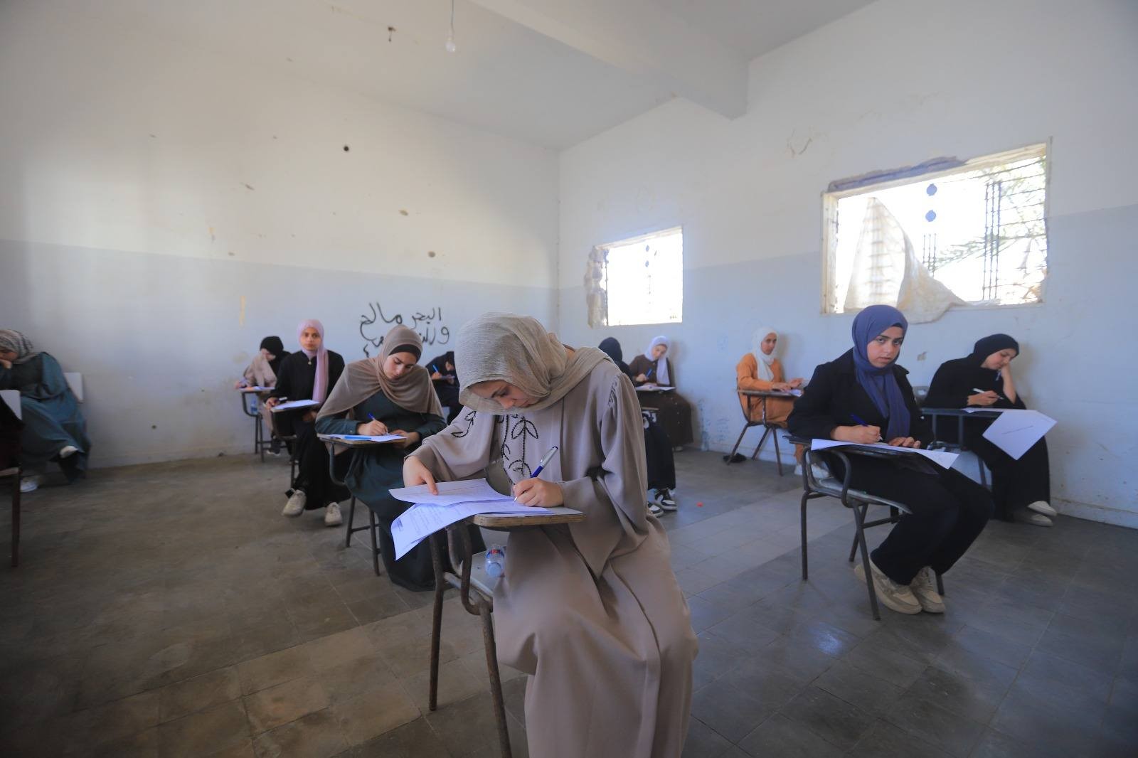 امتحانات شهادة الثانوية الأزهرية وجاهياً في فلسطين 11.jpg