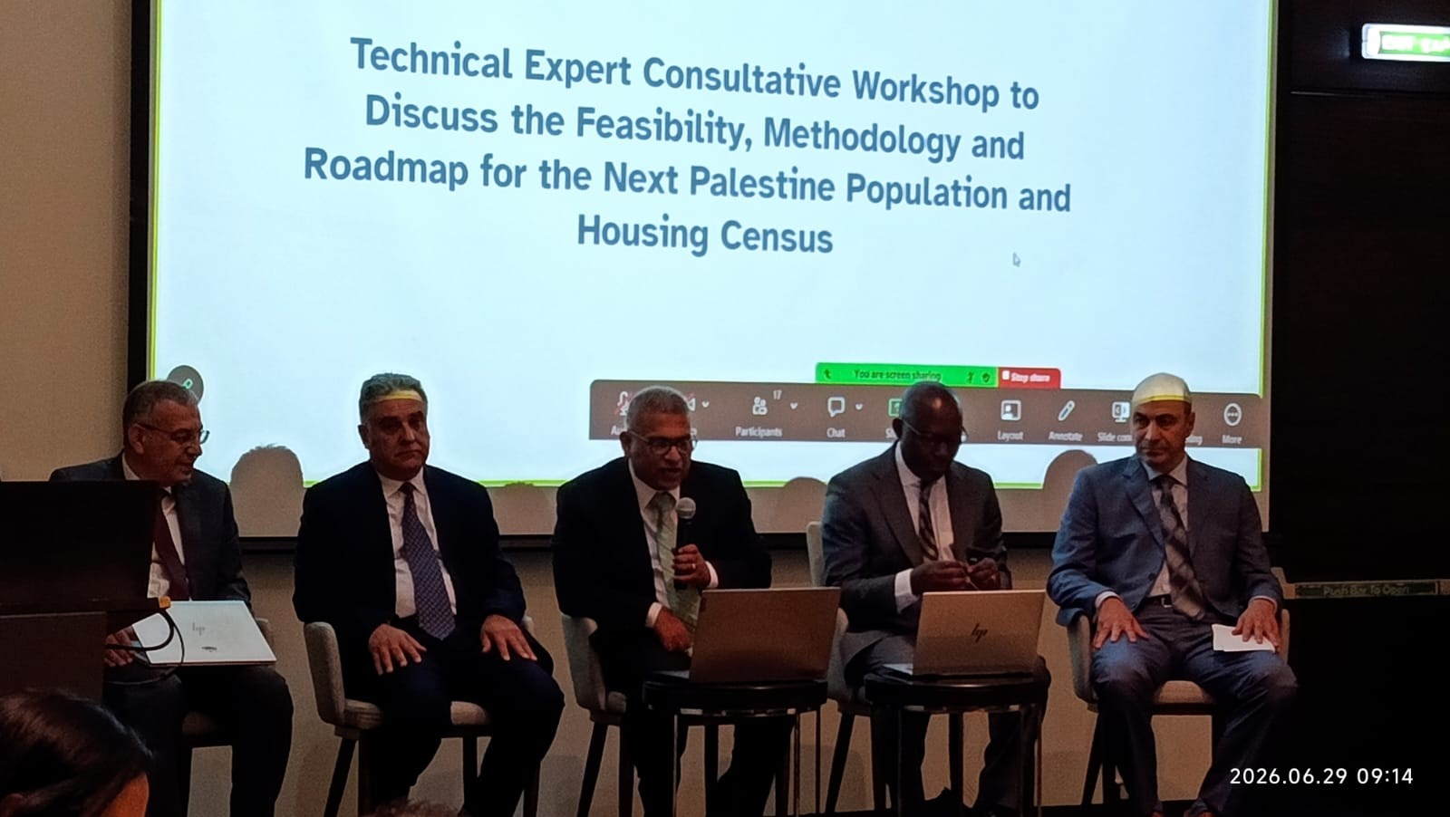 ورشة عمل متخصصة للتحضير لتنفيذ التعداد الرابع للسكان والمساكن والمنشآت، 2027 في فلسطين...jpg
