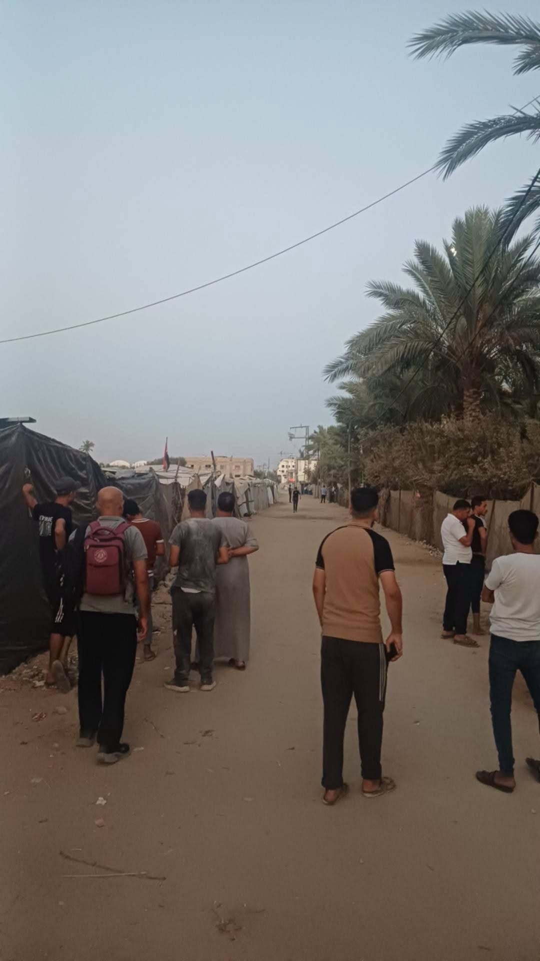 اشارة اخلاء مدخل شارع ابو حسني.jpg
