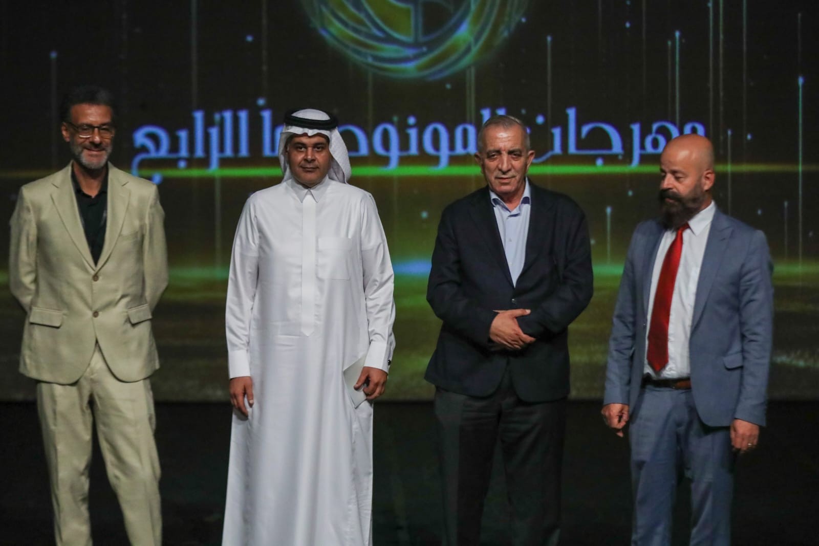 وزير الثقافة الأردني مصطفى الرواشدة يفتتح مهرجان المونودراما المسرحي الرابع
