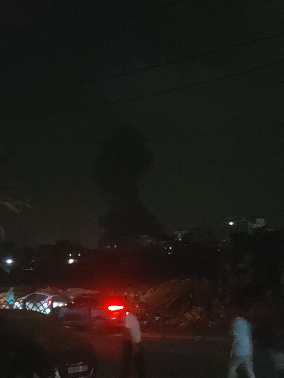 الاستهداف بصاروخين على المكان المحذر في منطقة كشكو بحي الزيتون جنوب شرق مدينة غزة ..........ز.jpg