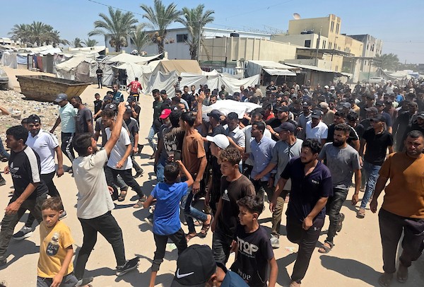 جنازة إسماعيل البريم في خان يونس