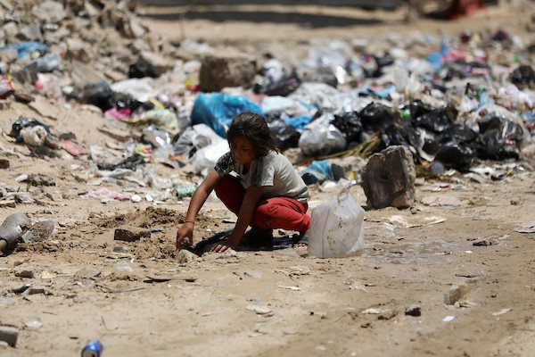 فلسطينيون نازحون يقيمون في خيام مؤقتة ومكتظة على طول شاطئ مدينة غزة، في 12 أغسطس/آب 2026.(صورة: بلال أسامة)