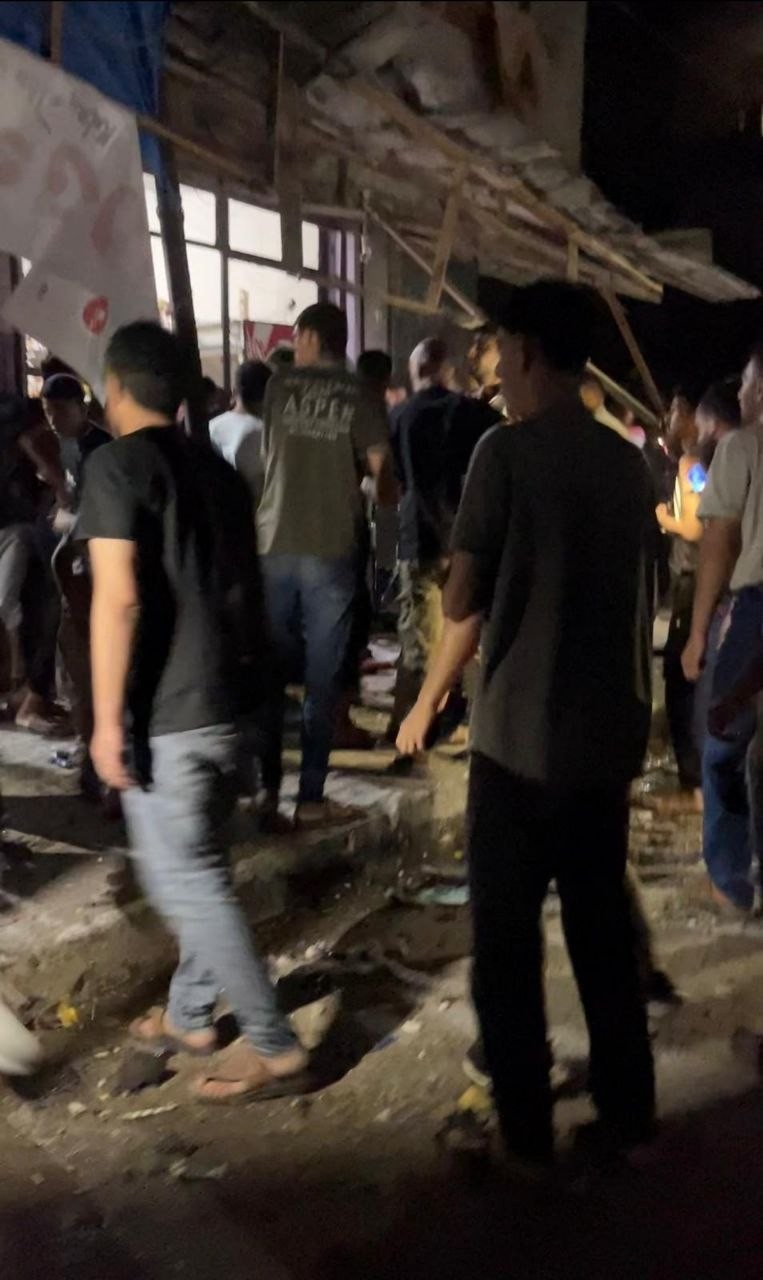 شهيد ومصاب  بحاله حرجة في شارع الترنس بحي الأمل بخان يونس..jpg