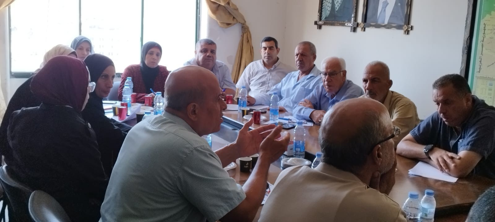 ورشة عمل نظمتها دائرة شؤون اللاجئين في منظمة التحرير الفلسطينية