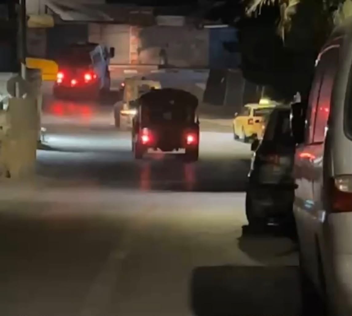 جانب من اقتحام قوات الاحتلال بلدة بدو، شمال غرب القدس المحتلة..jpg