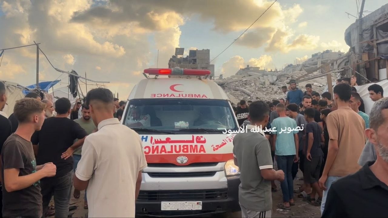 شهيد واصابة حرجة في قصف دراجة قرب خيمة قرب بركة الشيخ رضوان . 2.jpg