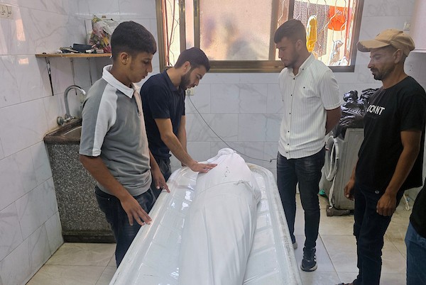 جنازة هلال أبو طه، البالغ من العمر 14 عامًا، في خان يونس، جنوب قطاع غزة، في 13 سبتمبر/أيلول 2026.(صورة: طارق محمد)
