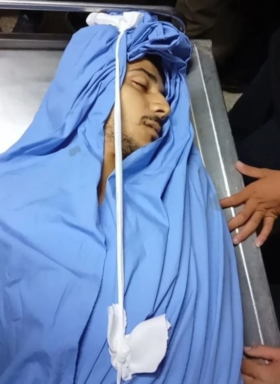 استشهاد الشاب حسن ساق الله اثار طلق ناري طائش في محيط مدرسة المأمونية غرب غزة.jpg