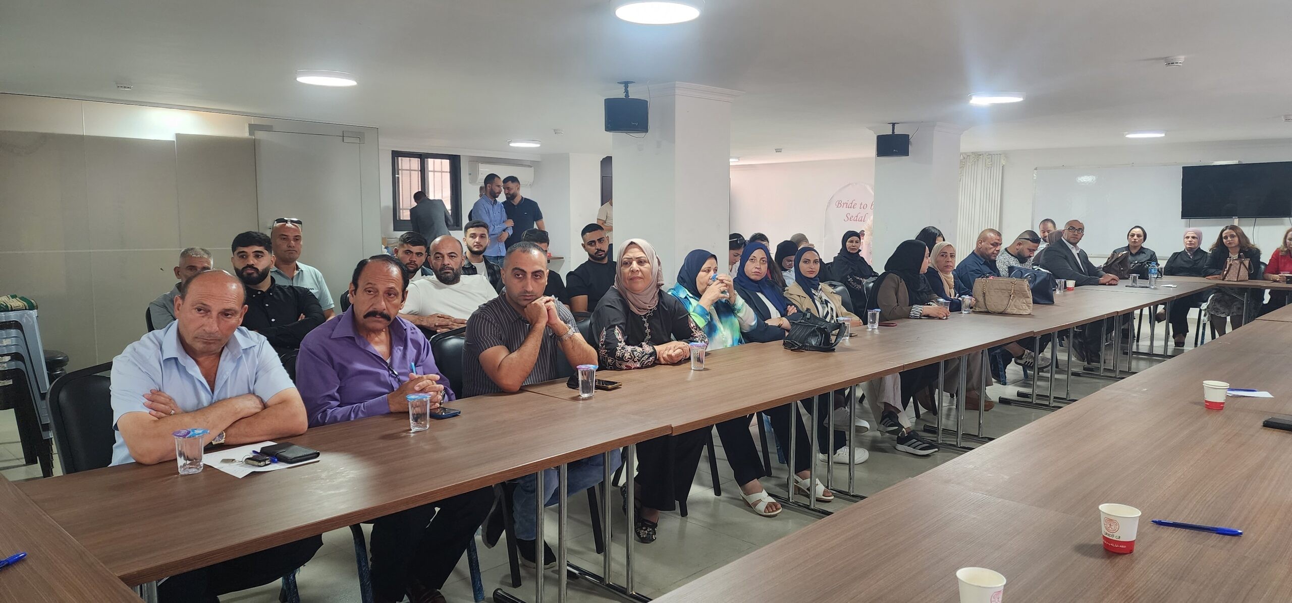 اجتماع موسع للمكتب التنفيذي والمجلس الإداري لاتحاد نضال العمال الفلسطيني