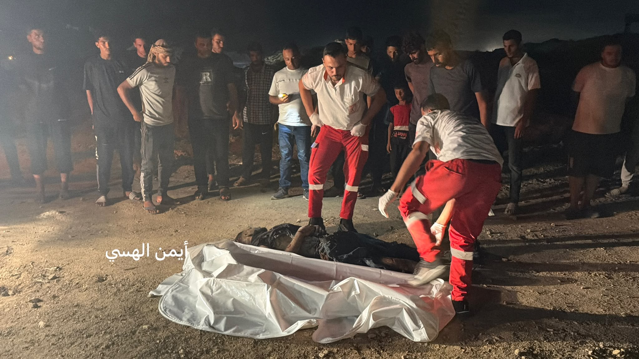 شهيد اثر غارة من طائرات الاحتلال الإسرائيلي استهدفت مواطناً قرب الميناء الامريكي جنوب مدينة غزة. 3.jpg