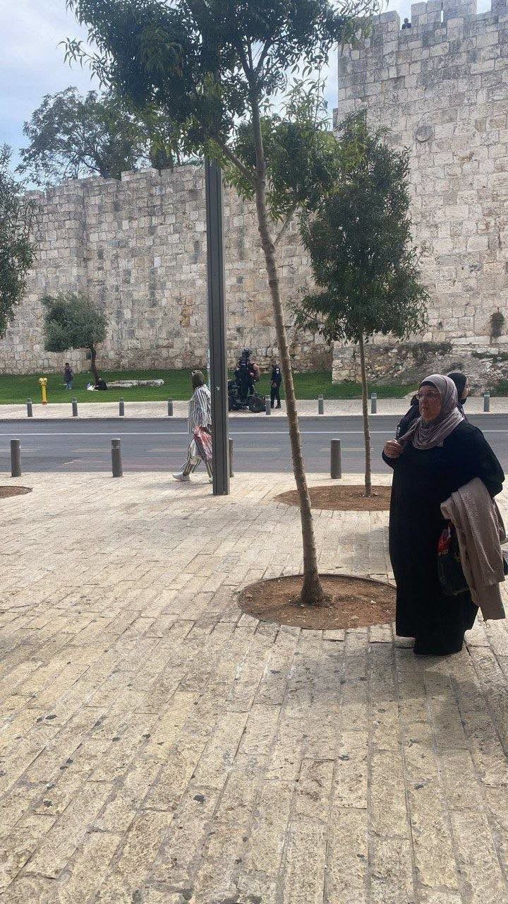 اعتقلت قوات الاحتلال شاباً من منطقة باب الساهرة، بمحيط المسجد الأقصى المبارك..jpg