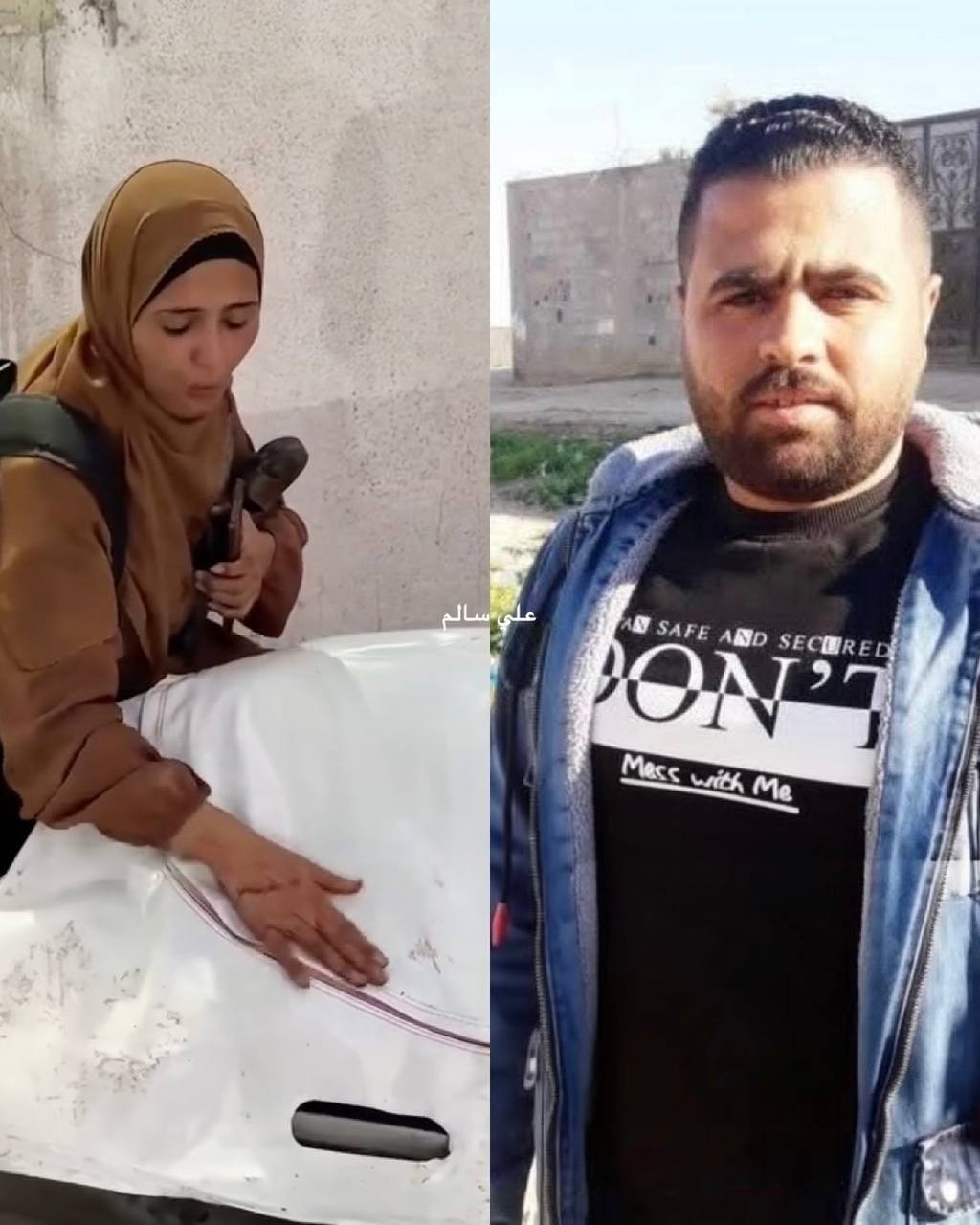 كانت تتسوق مع شقيقها، فاستشهد أمامها.. استشهاد الشاب تامر الصباغ وإصابة آخرين بقصف إسرائيلي أمام سوبرماركت البشير، قرب دوار الصاروخ بشارع الجلاء شمالي مدينة غزة.jpg