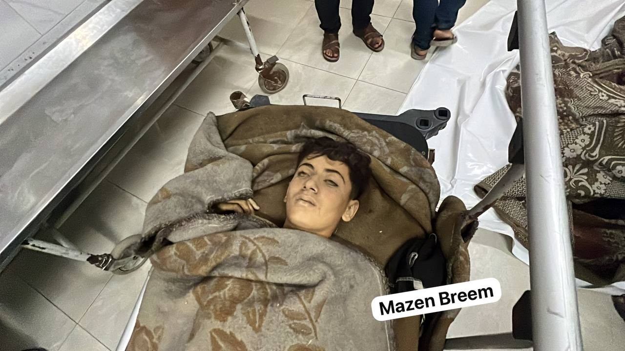 . استشهاد طفلين جراء قصف طائرة مسيرة إسرائيلية في منطقة قيزان رشوان، جنوبي مدينة خان يونس..jpg